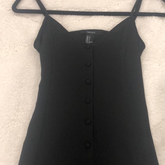 Sleeveless Black Dress - Picture 3 of 3